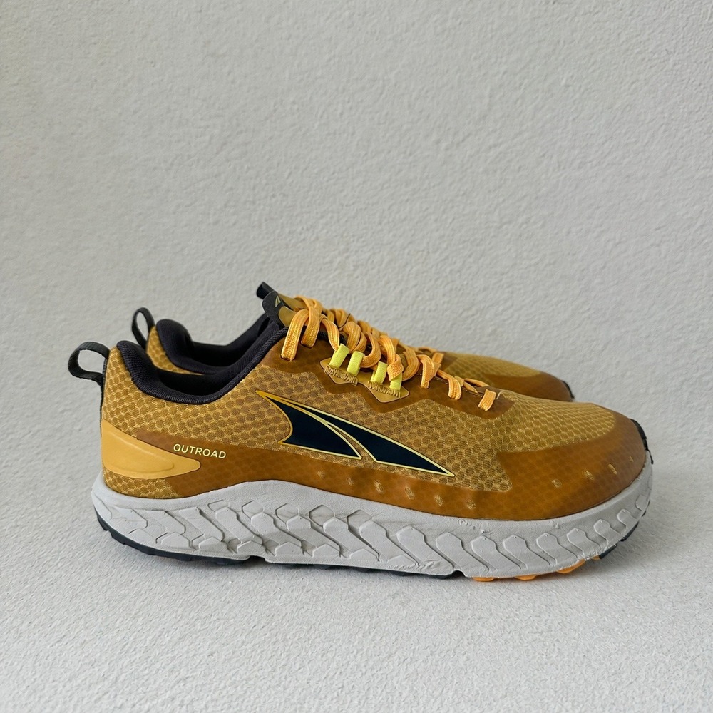 Altra Outroad HYBRID Mens Trail Running Shoes Yellow AL0A7R6M270 Size 11
